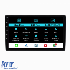 Navigation for Audi A4, (2001 - 2008), 9 Inch, 2Gb Ram, 64Gb storage, Carplay