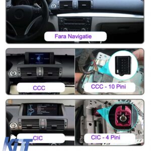 Navigation for BMW 1 Series E81 E82 E87 E88 (2005-2013), 10.25 Inch, 4Gb Ram, 64Gb Storage, Carplay