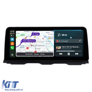 Navigation for BMW 5 Series F10 F11 (2011-2017), 12.3 Inch, 4Gb Ram, 64Gb Storage, Carplay