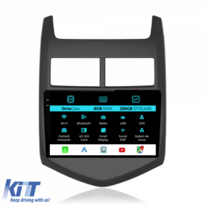 Navigation for Chevrolet Aveo, 2012-2014, Incell 9Inch, 8Gb RAM, 256Gb Storage, Carplay.