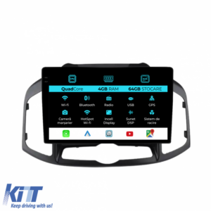 Navigation for Chevrolet Captiva, 2011-2016, QuadCore, 10 Inch, 4Gb Ram, 64Gb Storage, Carplay