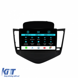 Navigation for Chevrolet Cruze, (2008-2015), 9 Inch, 2Gb RAM, 32Gb storage, Carplay