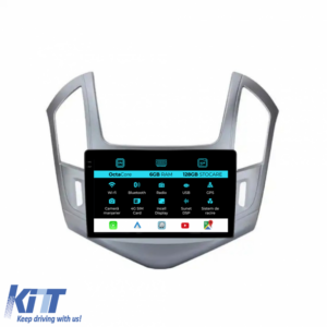 Navigation for Chevrolet Cruze, (2012-2015), 9 Inch, 6Gb Ram, 128Gb storage, Carplay