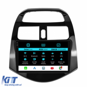 Navigation for Chevrolet Spark, (2009-2015), Incell 9Inch, 8Gb Ram, 256Gb Storage, Carplay