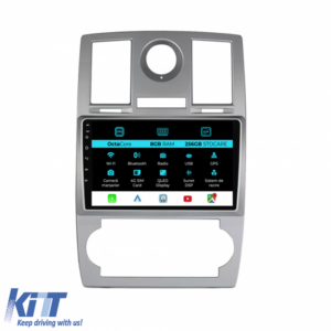 Navigation for Chrysler 300C, (2004-2008), 9Inch, 8Gb RAM, 256Gb Storage, Carplay