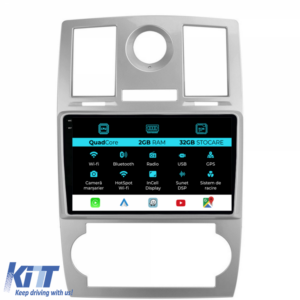 Navigation for Chrysler 300C, (2004-2008), 9Inch, 2Gb Ram, 32Gb Storage, Carplay