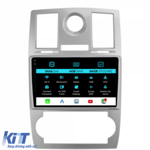 Navigation for Chrysler 300C, (2004-2008), 9Inch, 4Gb Ram, 64Gb Storage, Carplay