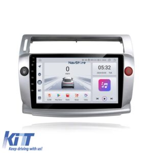 Navigation for Citroen C4, (2004-2009), 9 Inch, 4Gb Ram, 64Gb Storage, Bluetooth, WiFi, Carplay