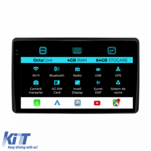 Navigation for Dacia Duster, 2018 - 2022, 10 Inch, 4Gb RAM, 64Gb Storage, Carplay.