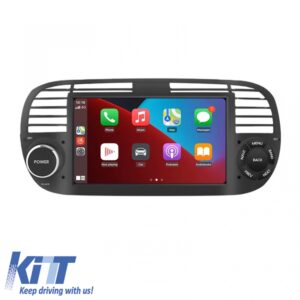 Navigation for Fiat 500, 2007-2015, 7 Inch, 2Gb RAM, 32Gb storage, Apple Carplay Android Auto