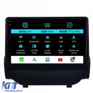 Navigation for Ford EcoSport, 2013-2016, 9Inch, 4Gb Ram, 64Gb Storage, Carplay