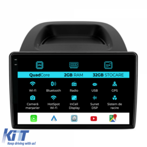 Navigation for Ford Ecosport, (2017-2025), 9Inch, 2Gb Ram, 32Gb Storage, Carplay