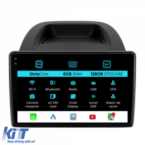 Navigation for Ford Ecosport, 2017-2025, 9Inch, 6Gb Ram, 128Gb Storage, Carplay