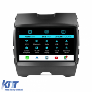 Navigation for Ford Edge, (2015-2021), 9 Inch, 8GB RAM, 256GB Storage, Carplay.