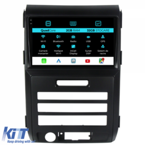 Navigation for Ford F150, (2008-2014), 9Inch, 2Gb Ram, 32Gb Storage, Carplay