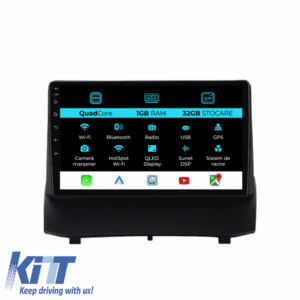 Navigation for Ford Fiesta, (2009-2017), 9Inch, 1Gb Ram, 32Gb Storage, Carplay