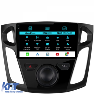 Navigation for Ford Focus 3 (2012-2018), 9Inch, 2Gb Ram, 32Gb Storage, Carplay.