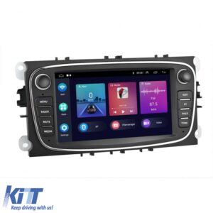 Navigation for Ford Focus, Mondeo, C-Max, Kuga, 7 inch, 2Gb RAM, 64Gb storage, Carplay, Black