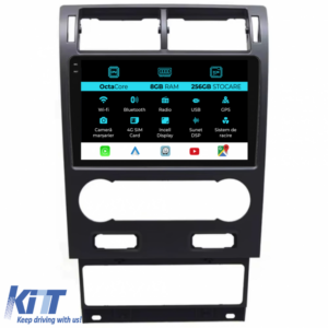 Navigation for Ford Mondeo 3, (2000-2007), 9 Inch, 8Gb Ram, 256Gb Storage, Carplay