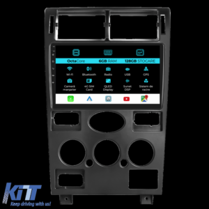 Navigation for Ford Mondeo 3 (2000-2007), 9Inch, 6Gb Ram, 128Gb Storage, Carplay