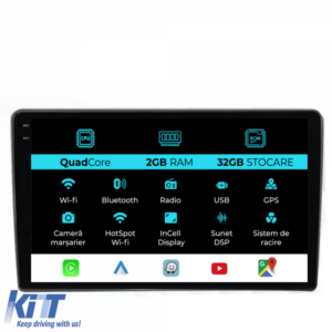 Navigation for Ford Transit, 2019-2025, 10 Inch, 2Gb Ram, 32Gb Storage, Carplay