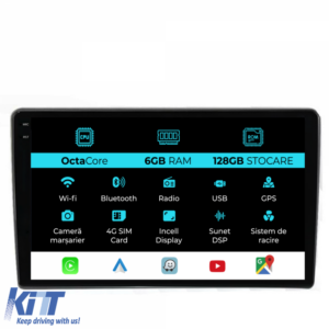Navigation for Ford Transit, 2019-2025, 10 Inch, 6Gb Ram, 128Gb Storage, Carplay