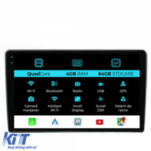 Navigation for Ford Transit, (2019-2025), QuadCore, 10 Inch, 4Gb Ram, 64Gb Storage, Carplay