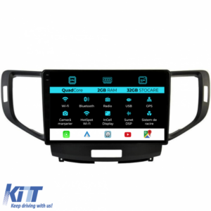 Navigation for Honda Accord, 2008-2012, Incell 9Inch, 2Gb Ram, 32Gb Storage, Carplay