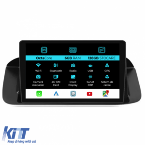 Navigation for Honda Accord VIII (2008-2012), 9 Inch 6Gb Ram, 128Gb Storage, Carplay