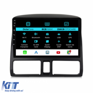 Navigation for Honda CR-V, (2001 - 2006), 9 Inch, 8Gb RAM, 256Gb Storage, Carplay.