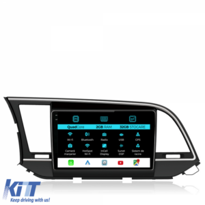 Navigation for Hyundai Elantra, 2015-2018, 9 Inch, 2Gb Ram, 32Gb storage, Carplay