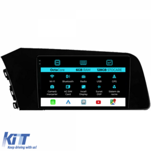 Navigation for Hyundai Elantra (2020-2025), 9Inch, 6Gb Ram, 128Gb Storage, Carplay