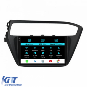 Navigation for Hyundai I20, 2014-2020, 9 Inch, 6Gb Ram, 128Gb Storage, Carplay