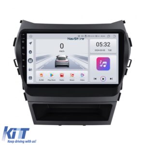 Navigation for Hyundai IX45 SantaFe (2013 - 2017), 9 Inch, 4GB RAM, 64GB Storage, Bluetooth, WiFi, Carplay