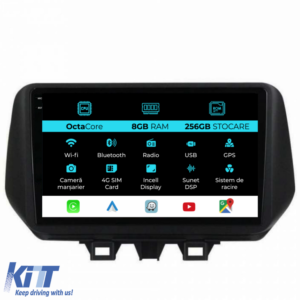 Navigation for Hyundai Tucson, 2018-2020, 9 Inch, 8Gb RAM, 256Gb storage, Carplay.