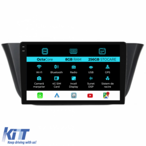 Navigation for Iveco Daily, 2014-2021, 9Inch, 8Gb Ram, 256Gb Storage, Carplay