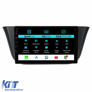 Navigation for Iveco Daily, (2014-2021), 9Inch, 1Gb Ram, 32Gb Storage, Carplay