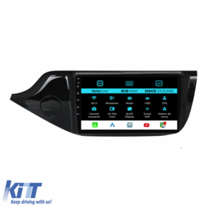 Navigation for Kia Ceed, (2012-2020), 9Inch, 8Gb Ram, 256Gb Storage, Carplay