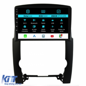 Navigation for Kia Sorento, (2009 - 2012), 9Inch, 8Gb Ram, 256Gb Storage, Carplay