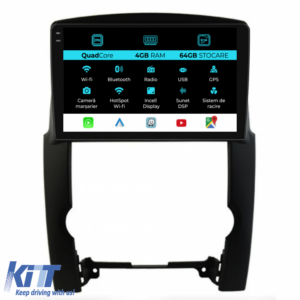 Navigation for Kia Sorento, (2009-2012), QuadCore, 9 Inch, 4Gb Ram, 64Gb Storage, Carplay