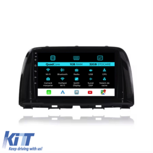 Navigation for Mazda CX-5, (2012-2015), 9 Inch, 1Gb Ram, 32Gb Storage, CarPlay