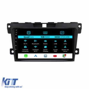 Navigation for Mazda, CX-7 (2008-2015), 9Inch, 1Gb Ram, 32Gb Storage, CarPlay.