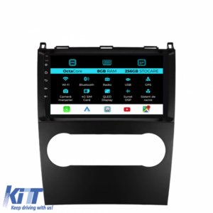 Navigation for Mercedes Benz A-Class, B-Class (2004-2012), 9 Inch, 8GB RAM, 256GB Storage, Carplay.
