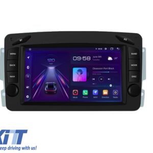 Navigation for Mercedes Benz C A E G-Class, SLK, CLK, Viano, Vito, Vaneo, Android, 7 Inch, 4Gb RAM, 64Gb Storage, Bluetooth, WiFi
