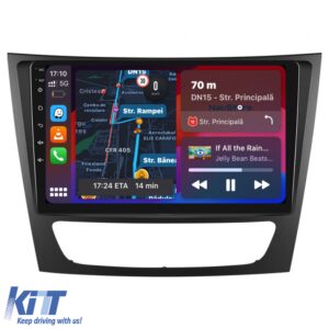 Navigation for Mercedes Benz E-Class W211 (2002 - 2010), 9Inch, 4Gb Ram, 64Gb Storage, Carplay