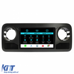 Navigation for Mercedes Benz Sprinter (2018-2023), 9Inch, 4Gb Ram, 64Gb Storage, Carplay