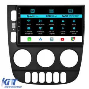 Navigation for Mercedes ML W163 (1998-2005), 9Inch, 2Gb Ram, 64Gb Storage, Carplay