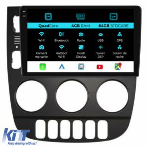 Navigation for Mercedes ML W163 (1998-2005), QuadCore, 9 Inch, 4Gb RAM, 64Gb Storage, Carplay