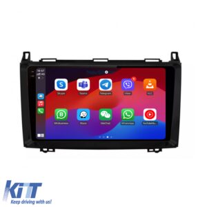 Navigation for Mercedes Vito, Sprinter, Viano, B200, A Class, Android, 2K Display, 8Gb RAM, 256Gb Storage, Bluetooth, WiFi, Carplay