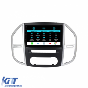 Navigation for Mercedes Vito W447 (2014-2021), 10 Inch, 2Gb Ram, 64Gb Storage, Carplay